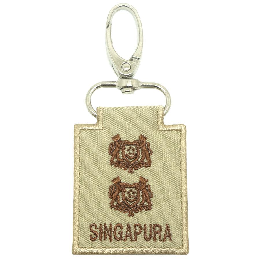 MINI SAF RANK KEYCHAIN - LTC (KHAKI) – Hock Gift Shop | Army Online ...
