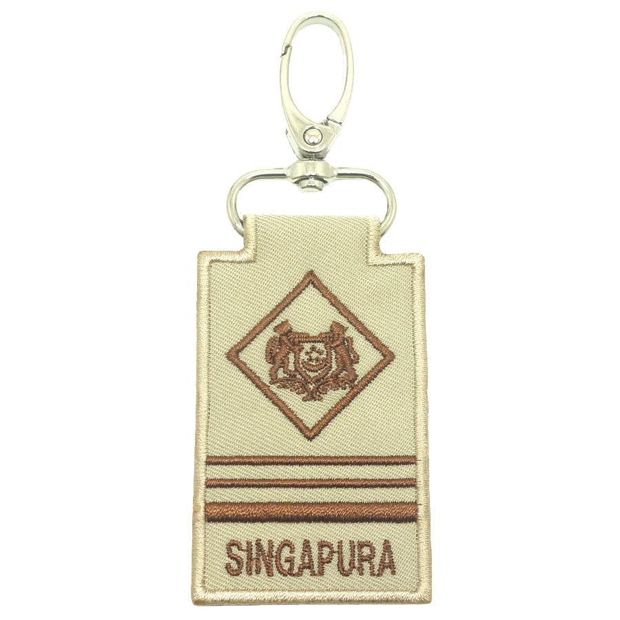 MINI SAF RANK KEYCHAIN - ME5 (KHAKI) – Hock Gift Shop | Army Online ...
