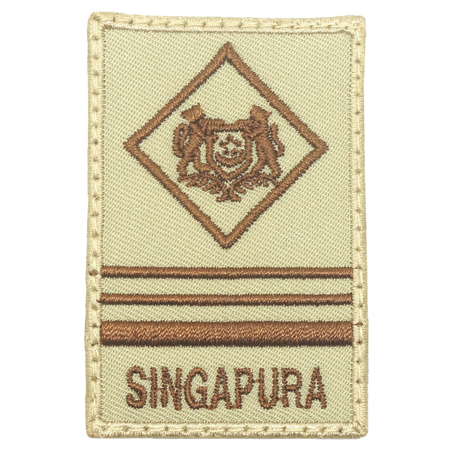 MINI SAF RANK PATCH - ME5 (KHAKI)