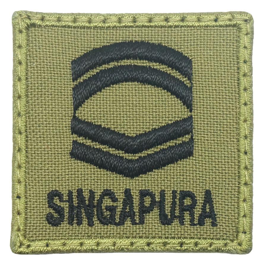MINI SAF RANK PATCH - CFC (OLIVE GREEN) – Hock Gift Shop | Army Online ...