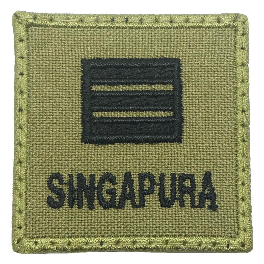 MINI SAF RANK PATCH - CPT (OLIVE GREEN) – Hock Gift Shop | Army Online ...