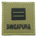 MINI SAF RANK PATCH - CPT (OLIVE GREEN)