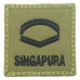 MINI SAF RANK PATCH - LCP (OLIVE GREEN)