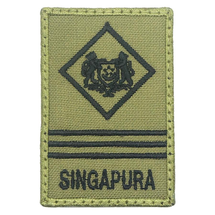 MINI SAF RANK PATCH - ME3 (OLIVE GREEN) – Hock Gift Shop | Army Online ...