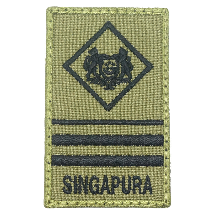 MINI SAF RANK PATCH - ME7 (OLIVE GREEN)