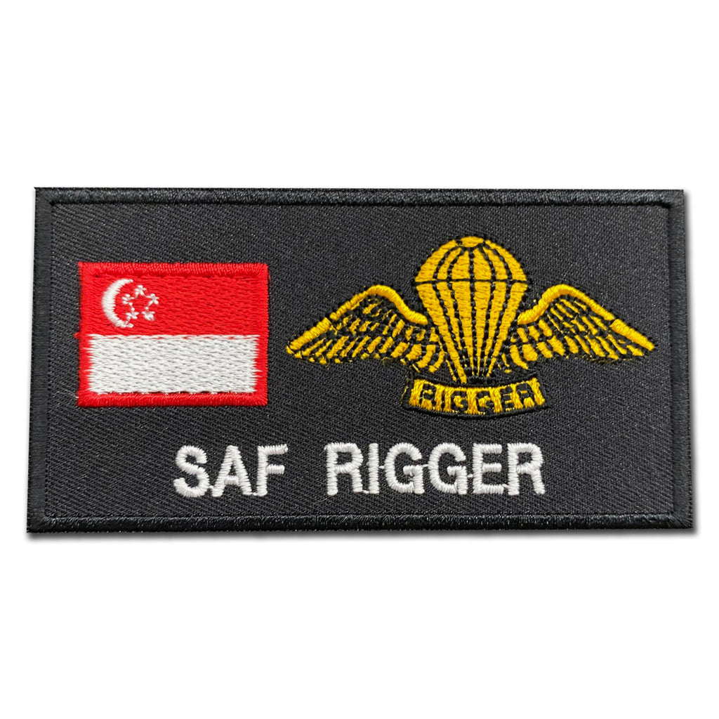 SAF RIGGER WING CALL SIGN PATCH