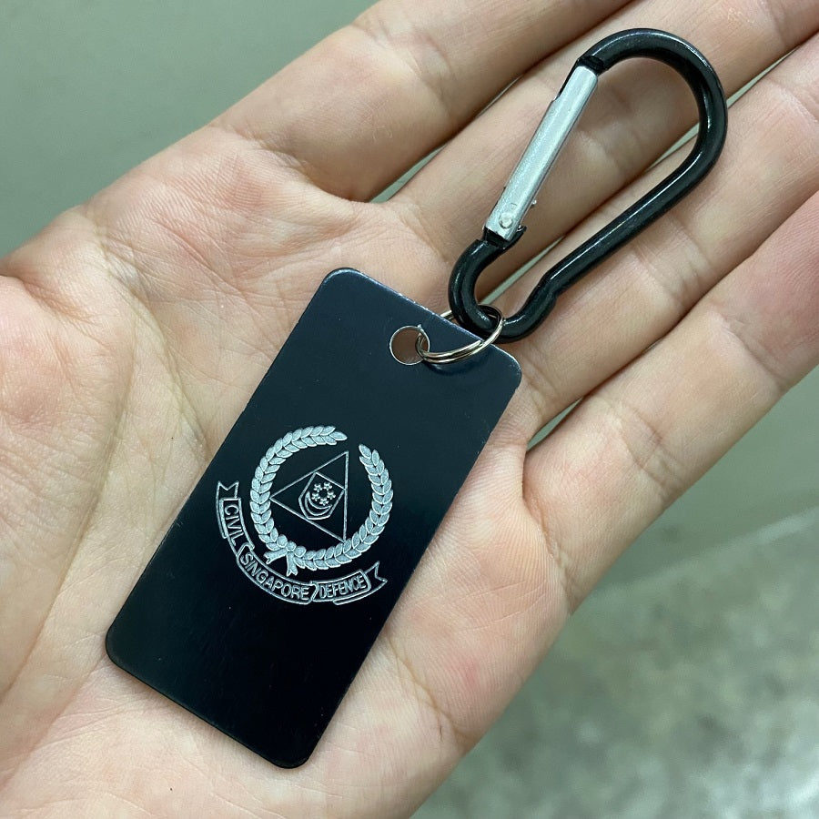 UNIT LUGGAGE TAG - SCDF CIVIL DEFENCE SINGAPORE