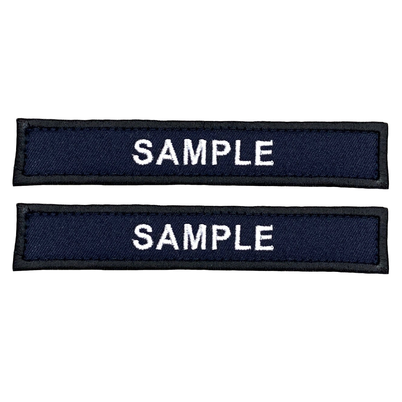 SPF POLICE NAME TAG (WITH HOOK SIDE VELCRO BACKING, 2 PIECES)