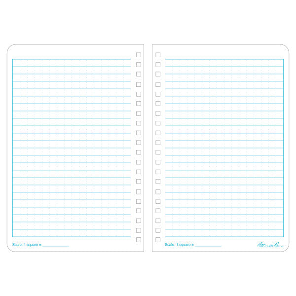 RITE IN THE RAIN WEATHERPROOF SIDE SPIRAL 4.625" X 7" NOTEBOOK - YELLOW (373)