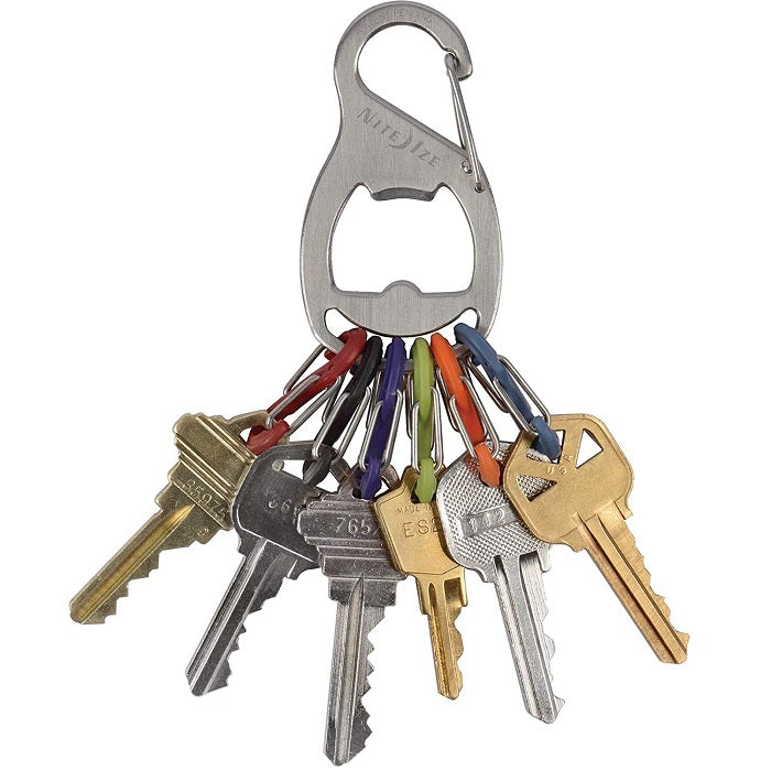 NITEIZE KEYRACK BOTTLE OPENER - STAINLESS STEEL (OLD STOCK CLEARANCE)