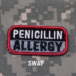 MSM PENICILLIN ALLERGY  - SWAT