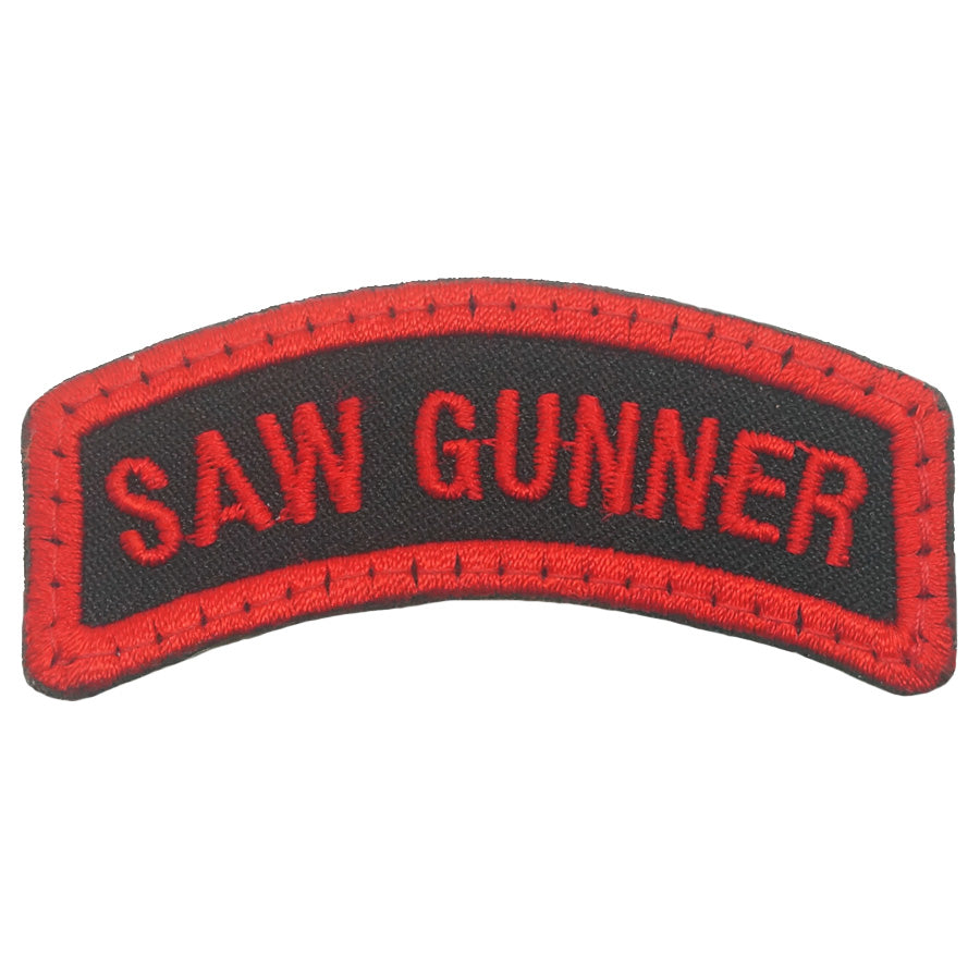 SAW GUNNER TAB - BLACK RED