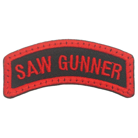 SAW GUNNER TAB - BLACK RED