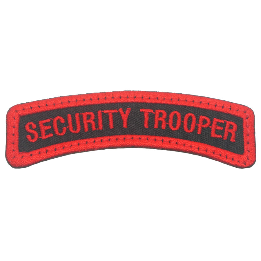 SECURITY TROOPER TAB - BLACK RED