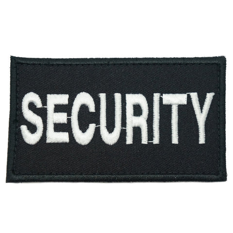 SECURITY CALL SIGN PATCH - BLACK WHITE - Hock Gift Shop | Army Online Store in Singapore
