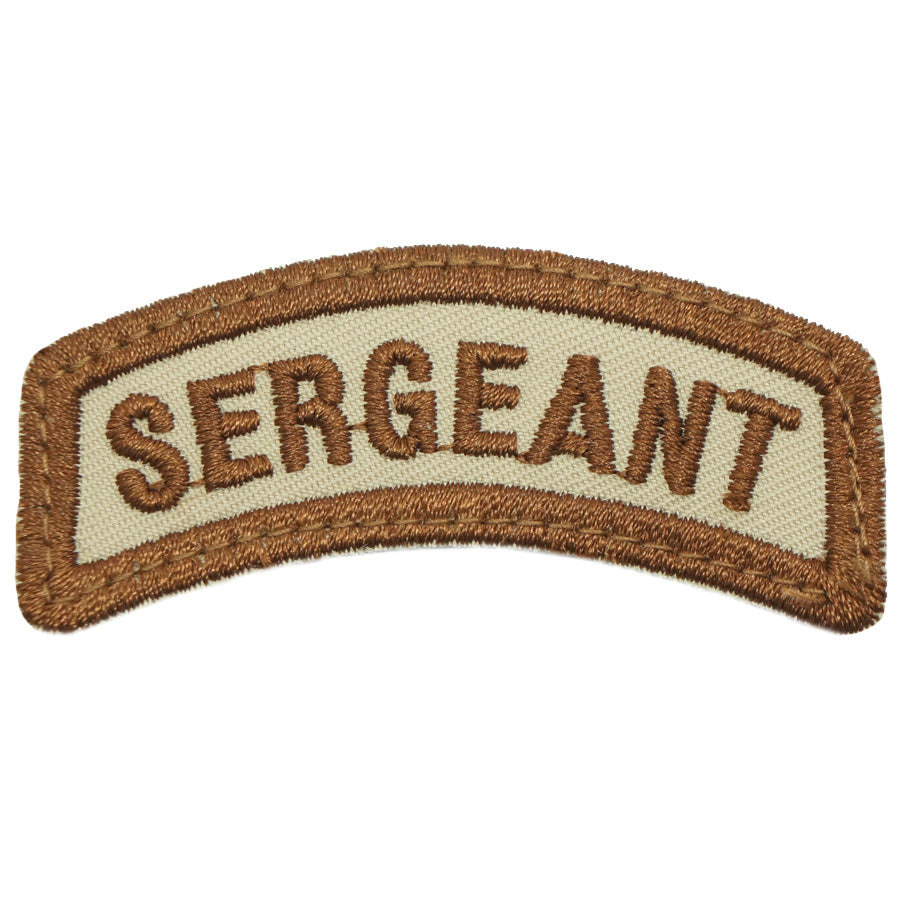 SERGEANT TAB - KHAKI