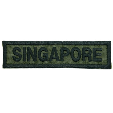LBV SINGAPORE COUNTRY TAG - OD GREEN