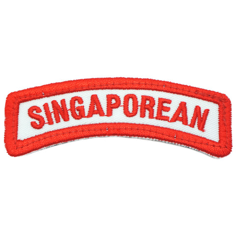 SINGAPOREAN TAB - WHITE RED