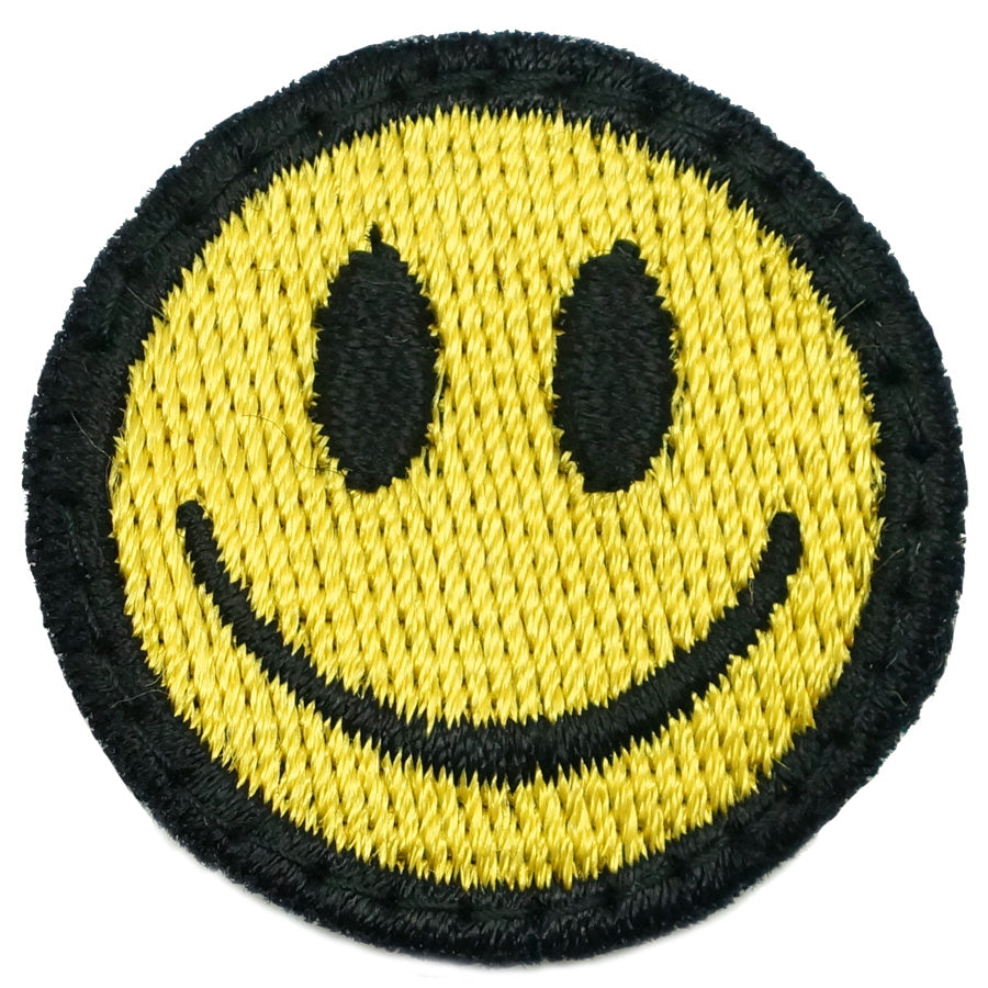 SMILEY FACE PATCH - FULL COLOR