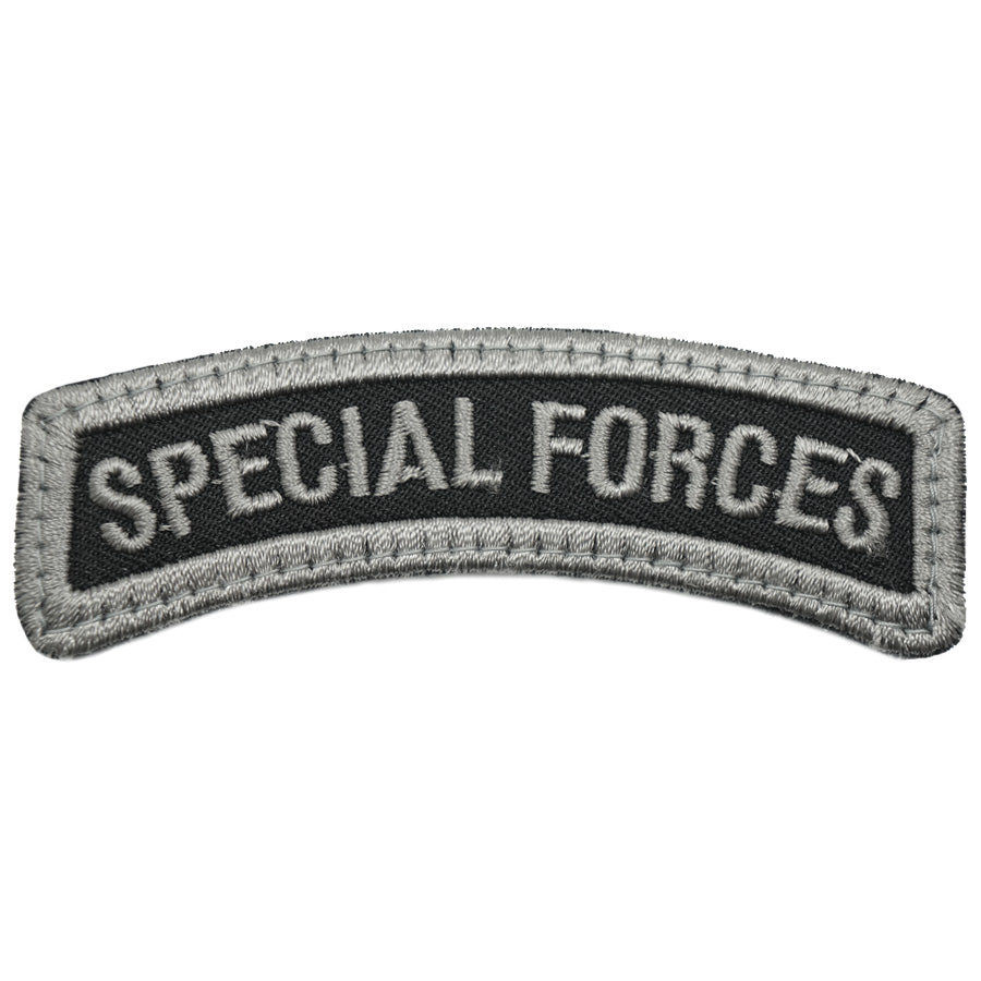 SAF SPECIAL FORCES TAB, OLD - BLACK FOLIAGE