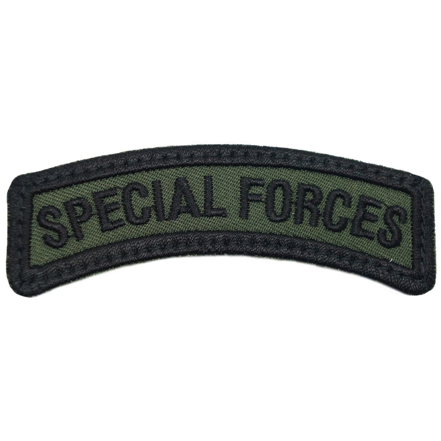 SAF SPECIAL FORCES TAB, OLD - OD GREEN