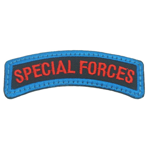 SAF SPECIAL FORCES TAB, OLD - RED BLUE