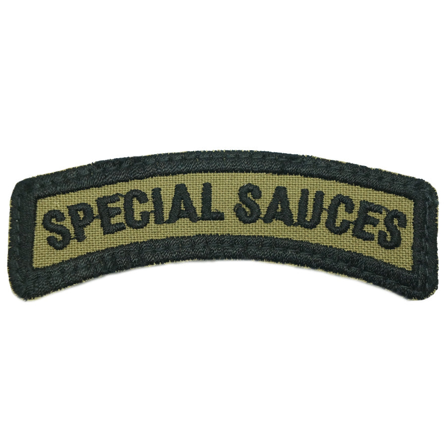 SPECIAL SAUCES TAB - OLIVE GREEN