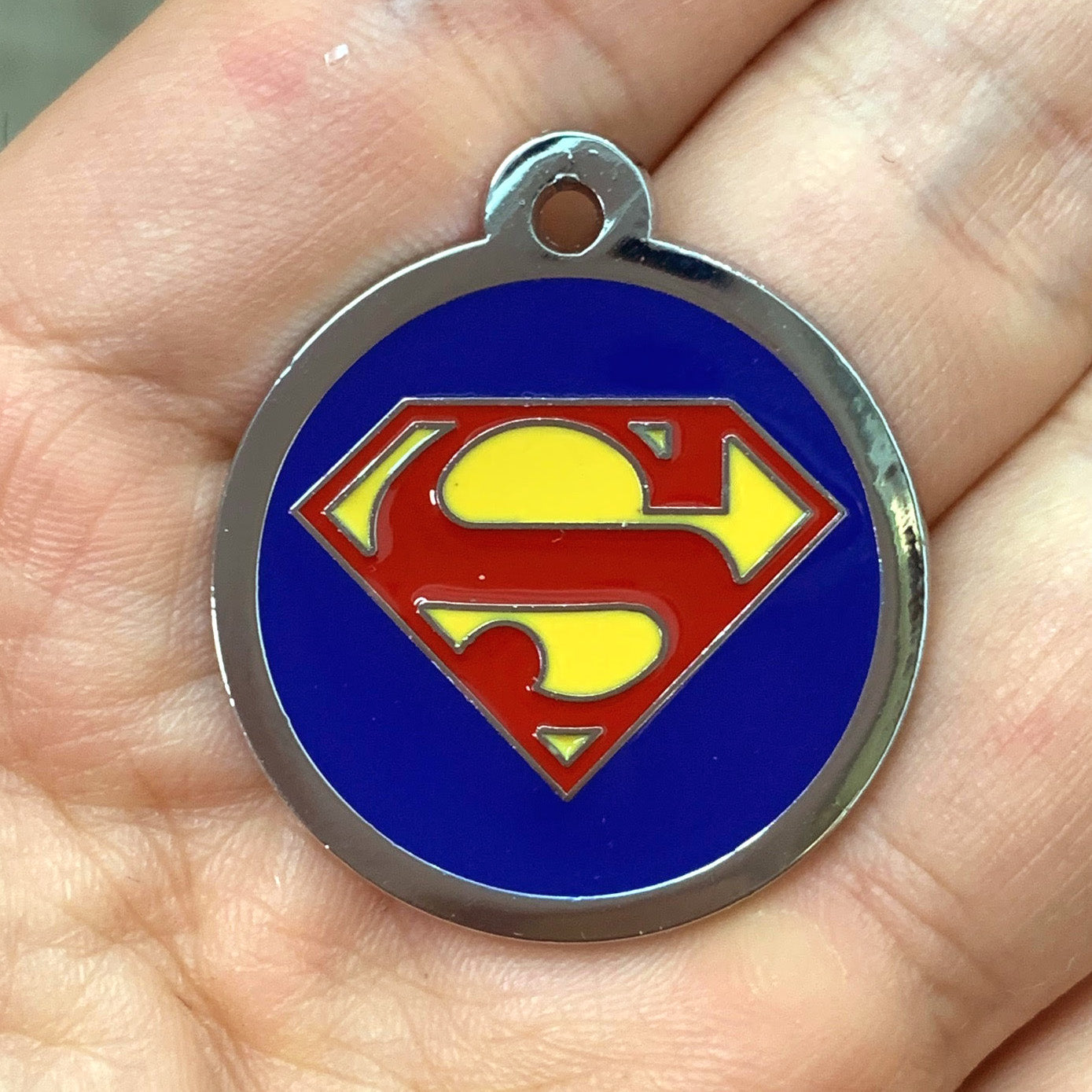 SUPERMAN PET TAG
