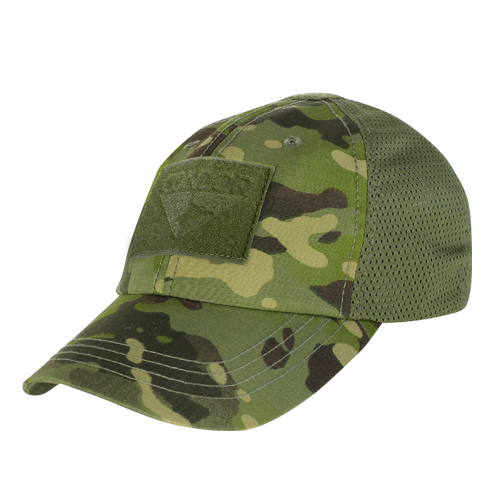 CONDOR MESH TACTICAL CAP - MULTICAM TROPIC