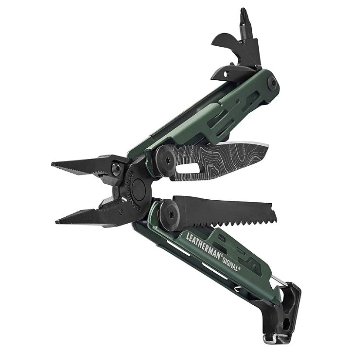 LEATHERMAN TOPO SIGNAL - GREEN (WITH SHEATH)