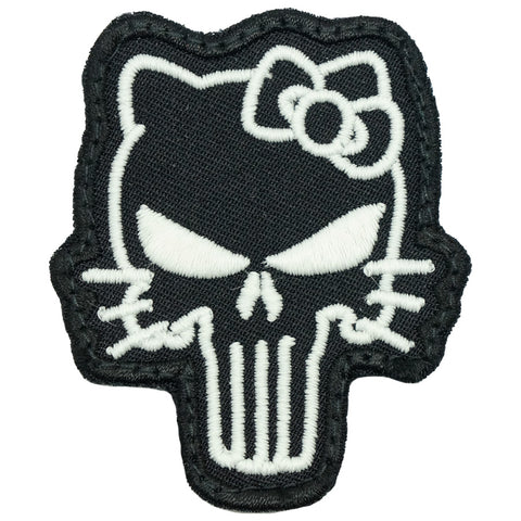 TACTICAL KITTY PATCH - GLOW IN THE DARK
