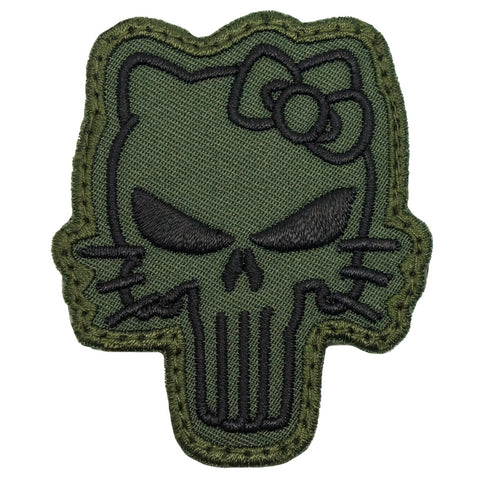TACTICAL KITTY PATCH - OD GREEN