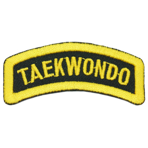 TAEKWONDO TAB - BLACK YELLOW