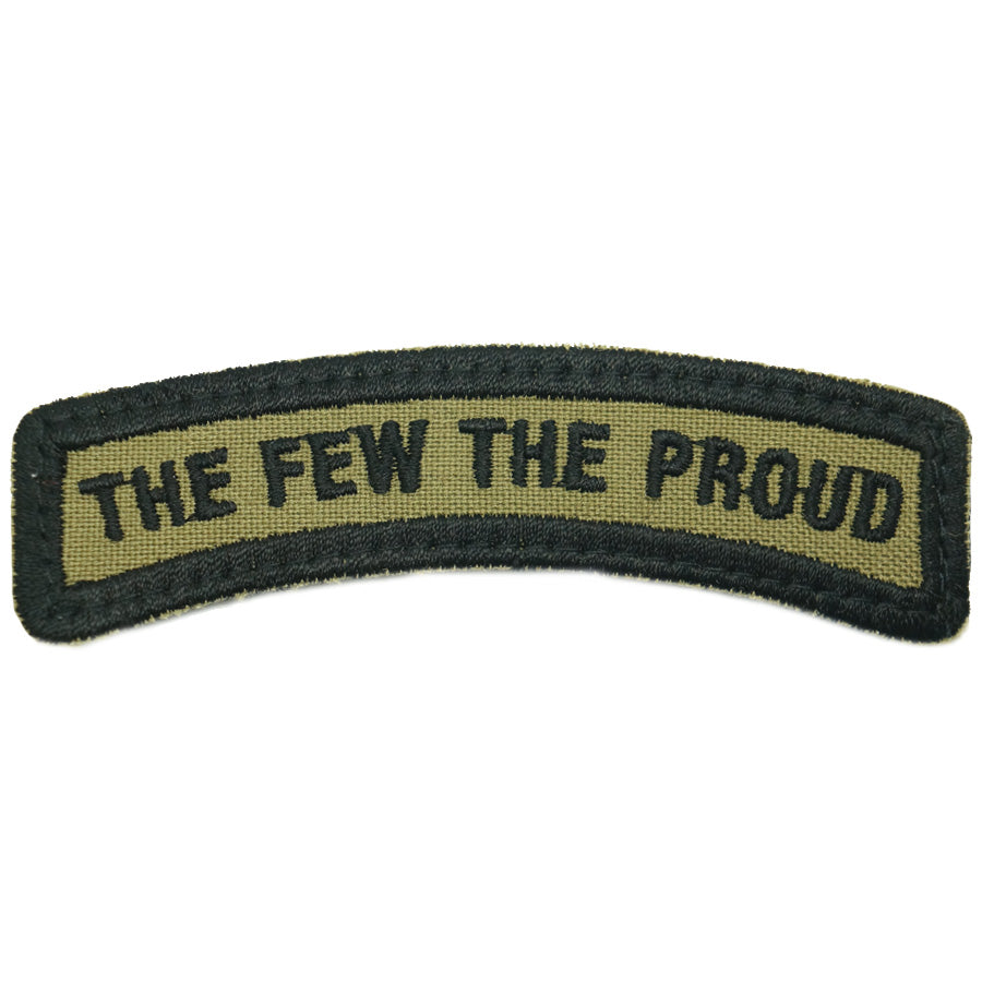 THE FEW THE PROUD TAB - OLIVE GREEN