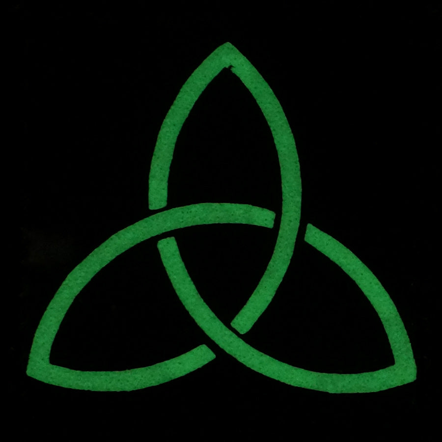 TRINITY KNOTS PATCH - GLOW IN THE DARK