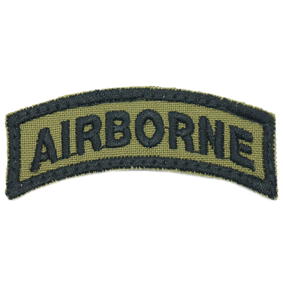 US AIRBORNE TAB - OLIVE GREEN