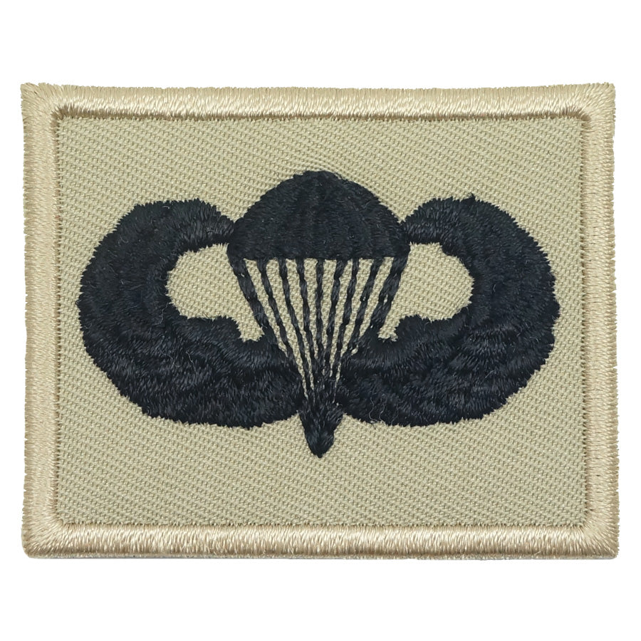 US PARACHUTIST BADGE - KHAKI
