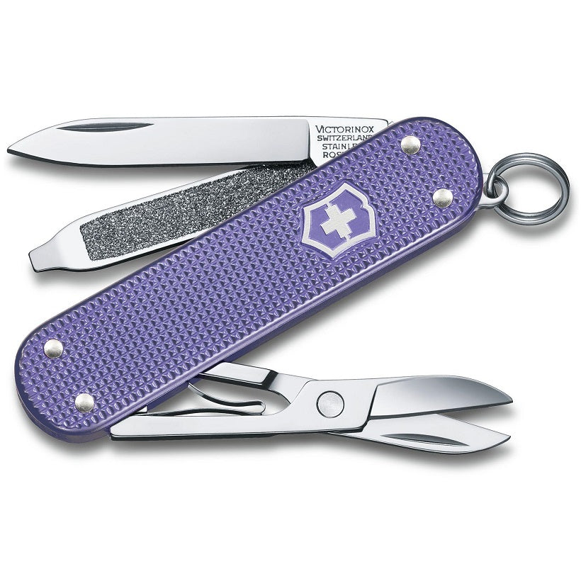 VICTORINOX CLASSIC ALOX, 58MM - ELECTRIC LAVENDER