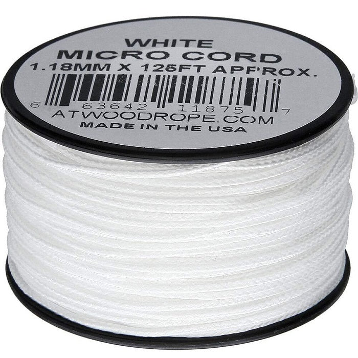 ATWOOD ROPE MFG MICRO CORD (125FT) - UBER GLOW IN THE DARK