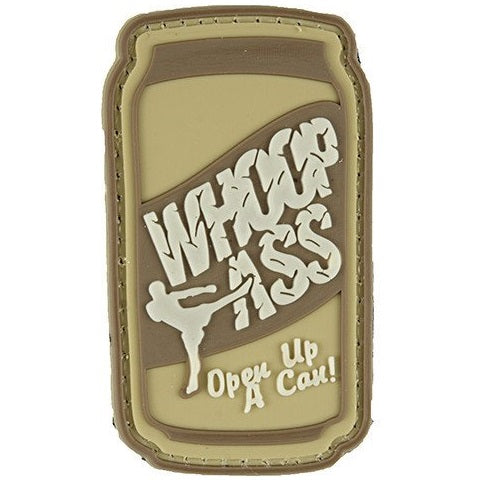 CAN OF WHOOP ASS PVC PATCH