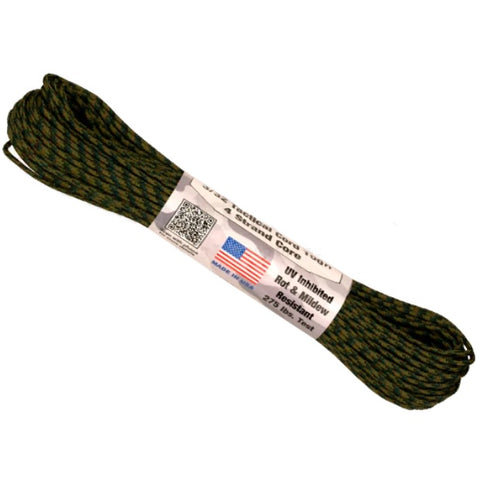 ATWOOD ROPE MFG TACTICAL 275 CORD (100FT) - WOODLAND