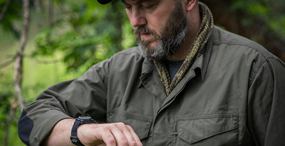 HELIKON-TEX WRIST COMPASS T25 - BLACK