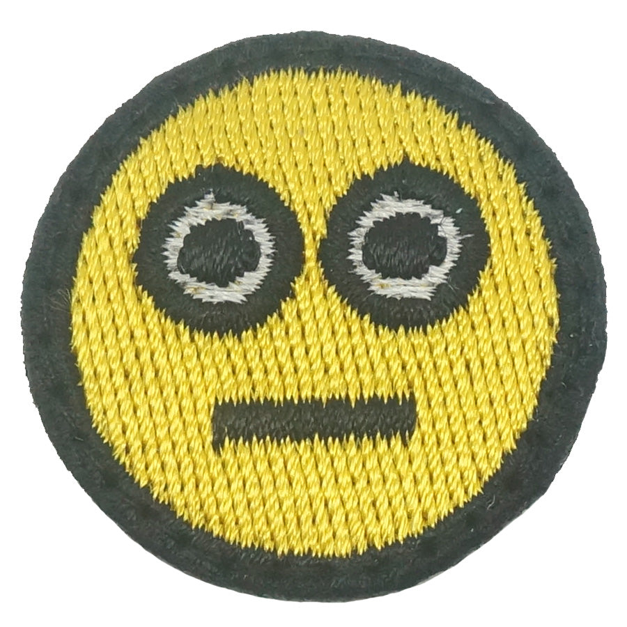 WTF FACE EMOJI PATCH - FULL COLOR