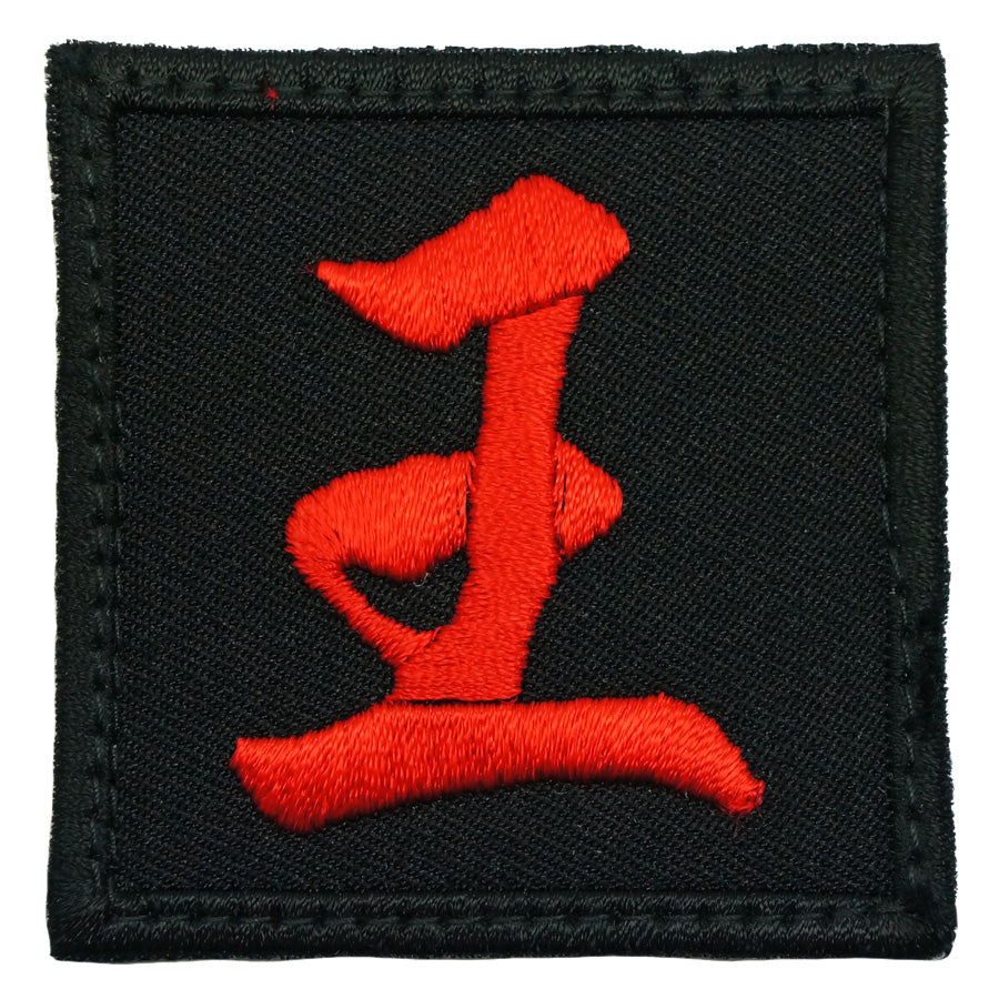 WANG PATCH - BLACK RED