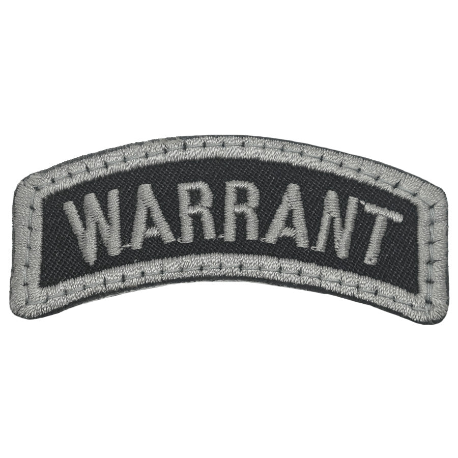 WARRANT TAB - BLACK FOLIAGE
