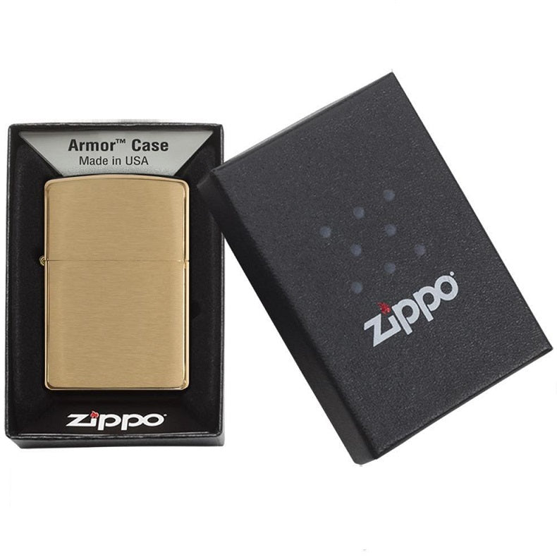 ZIPPO ARMOR BRUSHED BRASS