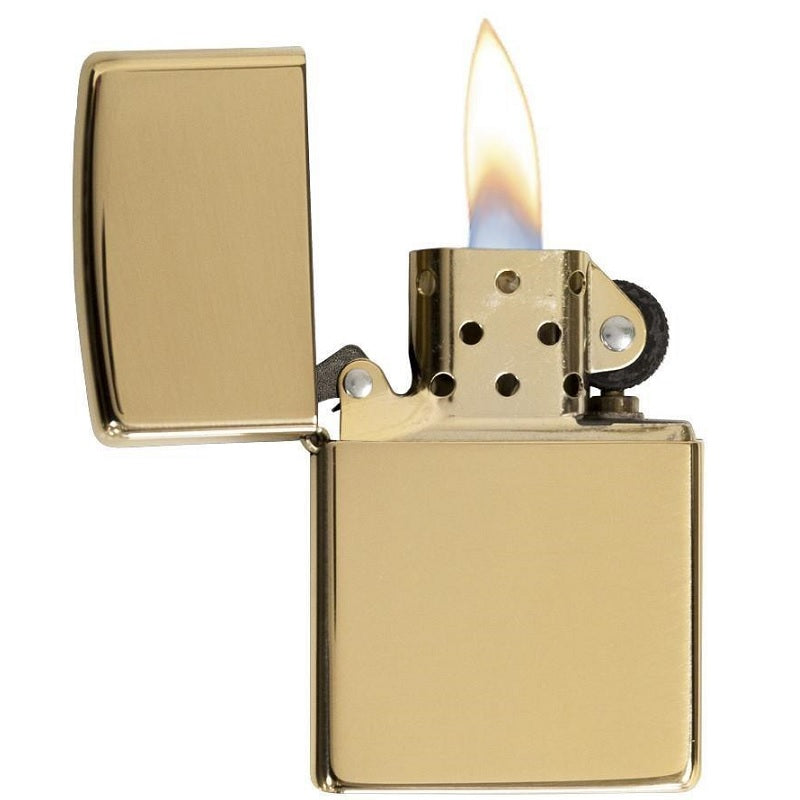 ZIPPO HIGH POLISH BRASS