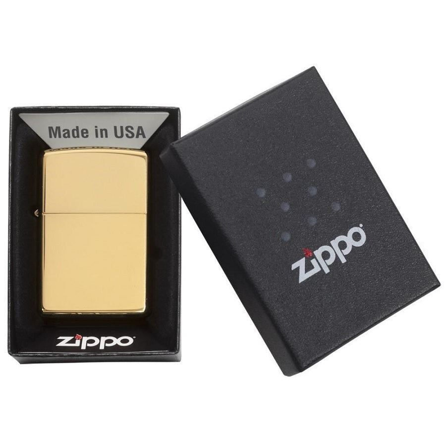 ZIPPO HIGH POLISH BRASS