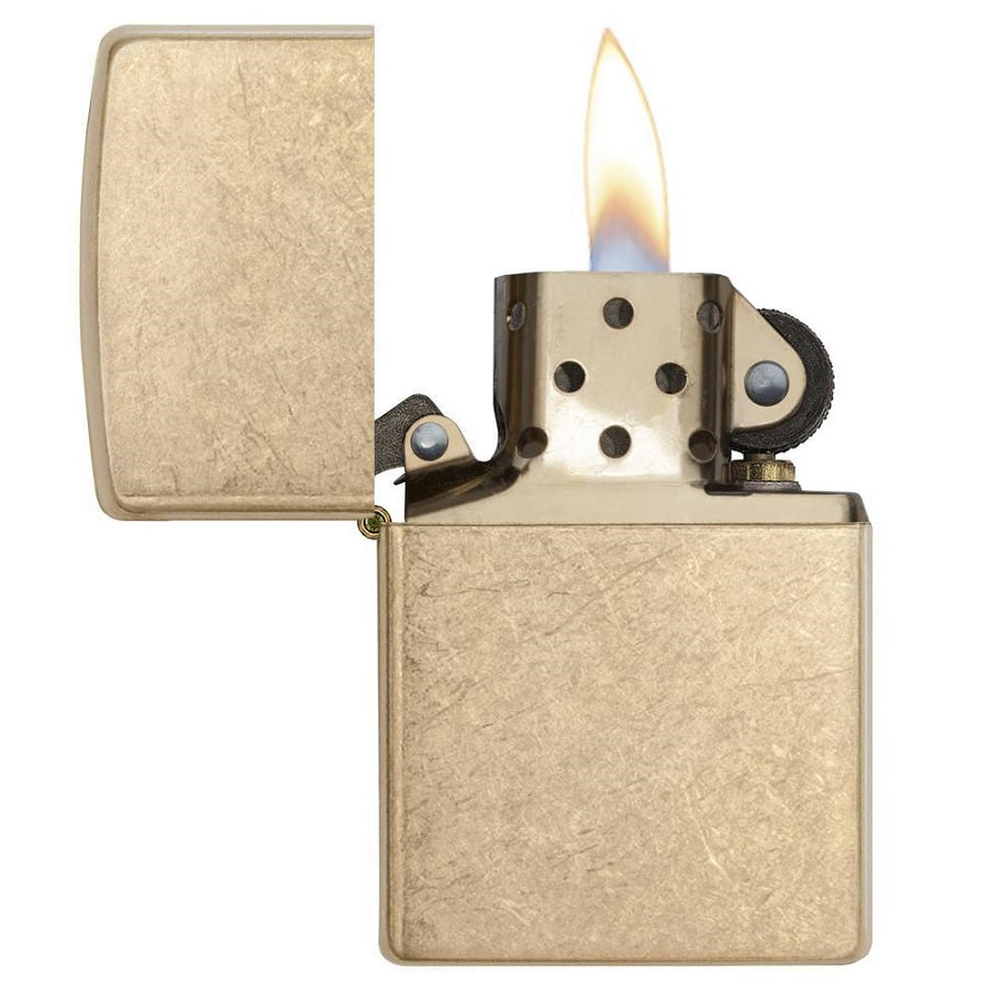ZIPPO ARMOR TUMBLED BRASS