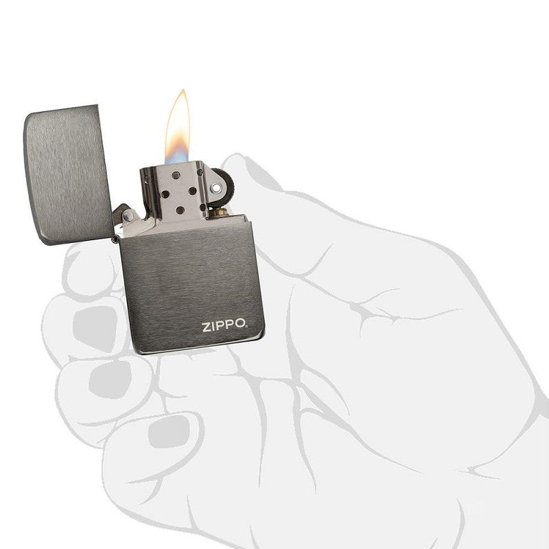 ZIPPO 1941 REPLICA BLACK ICE